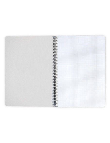 Cuaderno espiral liderpapel cuarto tapa dura...