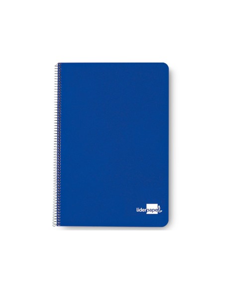 Cuaderno espiral liderpapel cuarto tapa dura...