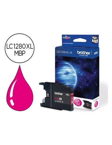 Ink-jet brother lc-1280xlmbp magenta -1,200pag-...
