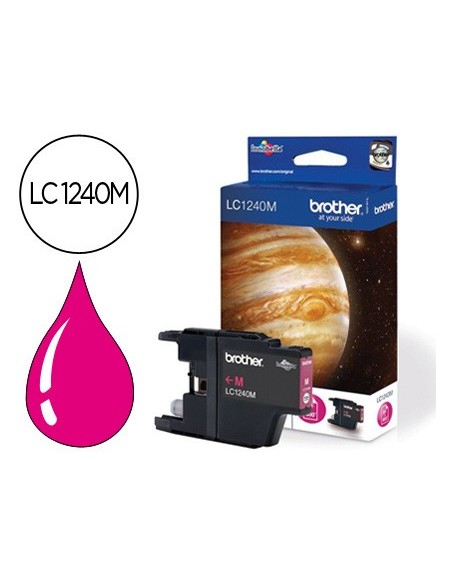 Ink-jet brother lc-1240m magenta -600pag-...