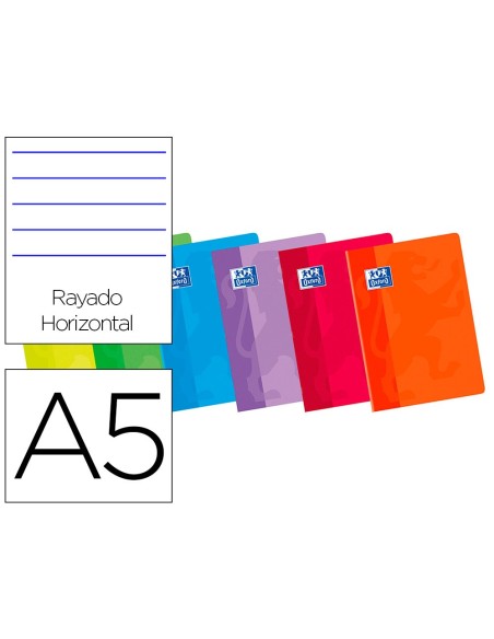 Libreta escolar oxford 48 h din a5 1 raya...