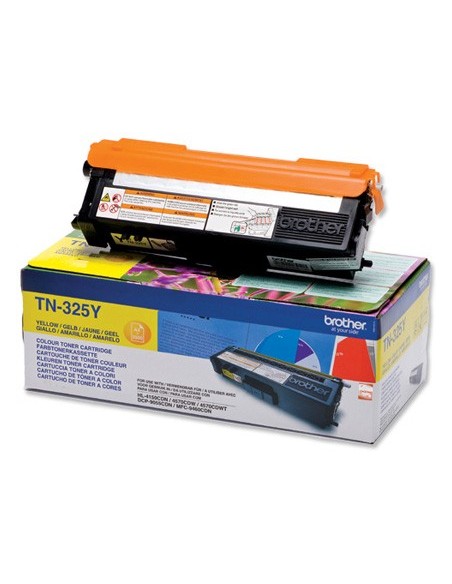 Toner brother tn-325y amarillo -3,500pag-...
