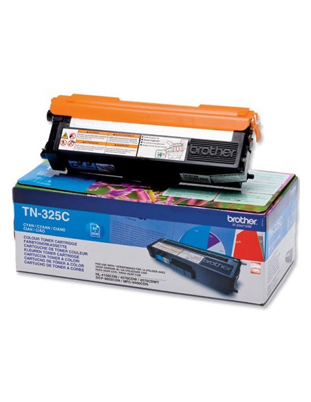 Toner brother tn-325c cian -3.500pag- hl-4140cn hl-4150cdn hl-4570cdw dcp-9055cdn dcp-9270cdw