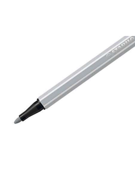 Rotulador stabilo acuarelable pen 68 gris...