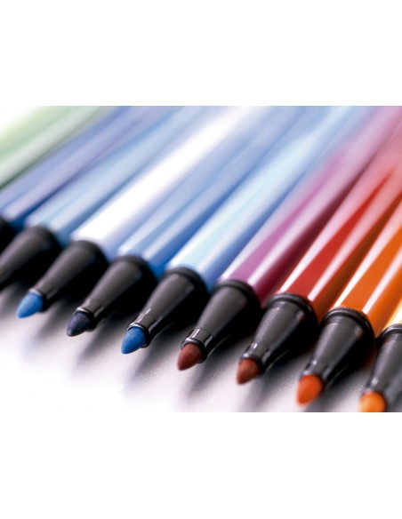 Rotulador stabilo acuarelable pen 68 counter expositor 240 unidades colores surtidos