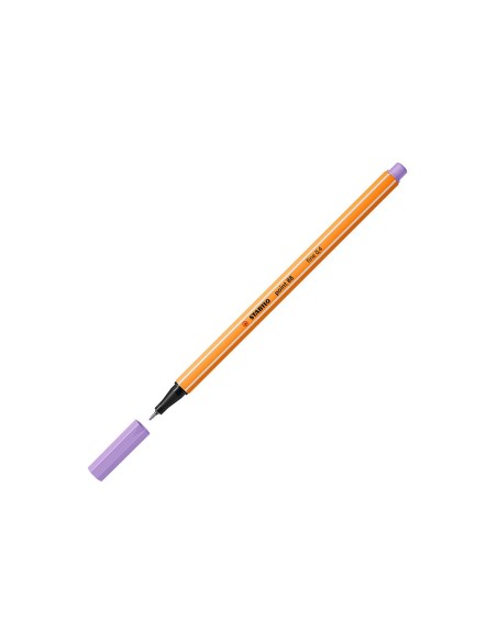 Rotulador stabilo punta de fib ra point 88 lila...