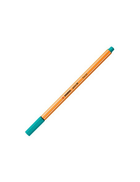 Rotulador stabilo punta de fib ra point 88 verde hielo punta fina 0,4mm