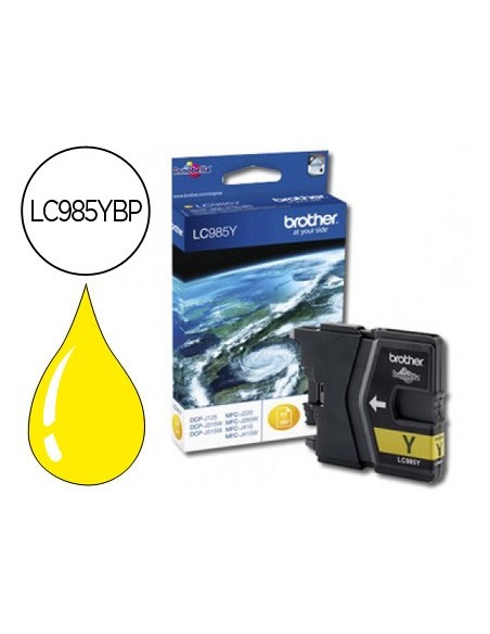 Ink-jet brother lc-985y amarillo...