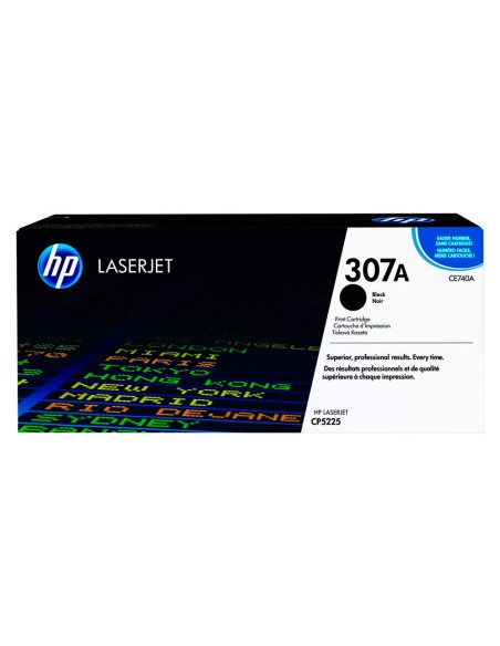 Toner hp color laserjet cp5225 cp5225n cp5225d -ce740a- negro 7.000 pags