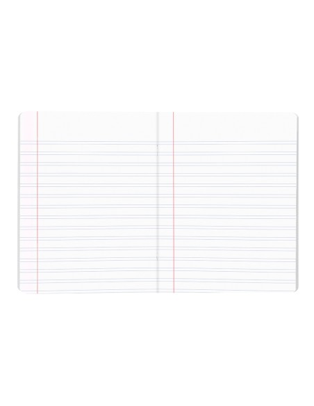 Libreta liderpapel scriptus a5 plus 48 hojas 90g/m2 pauta 4ª3.5 mm. con margen