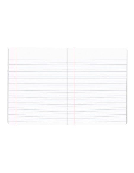 Libreta liderpapel scriptus a5 plus 48 hoj. 90g/m2 horizontalcon margen