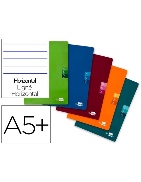 Libreta liderpapel scriptus a5 plus 48 hoj....