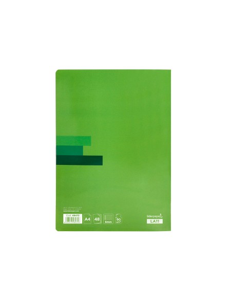 Libreta liderpapel scriptus a4 48 hojas 90g/m2 horizontal con margen