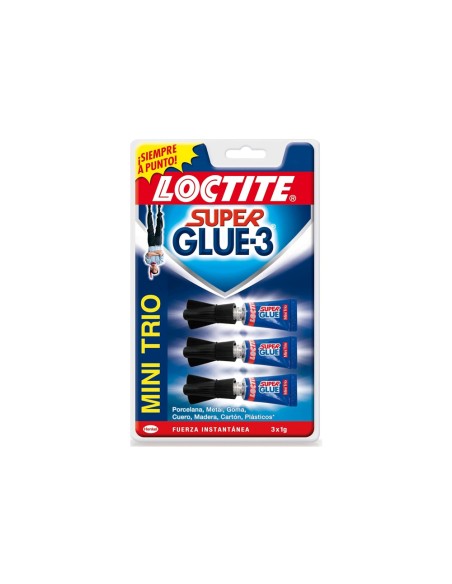 Pegamento loctite super glue 3 1 gr blister mono dosis