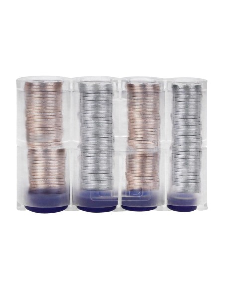 Portamonedas q-connect con muelle valido para 8...