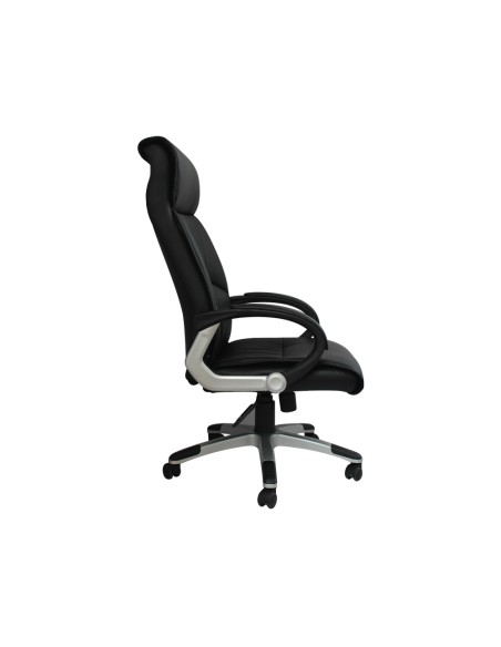 Silla direccion q-connect respaldo alto regulable en altura alto 1.150+85mm ancho 550mm profundidad 550mm color