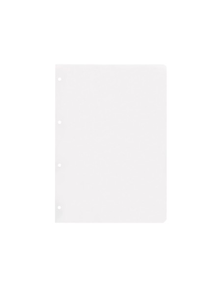 Recambio liderpapel a4 100 hojas 100g/m2 liso sin margen 4 taladros