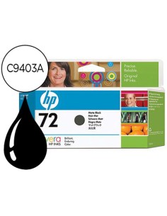 Ink-jet hp 72 negro mate... 2