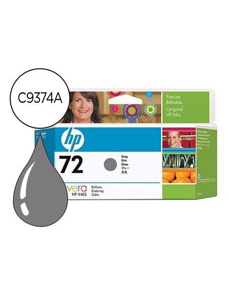 Ink-jet hp 72 gris foto designjet t610/1100...