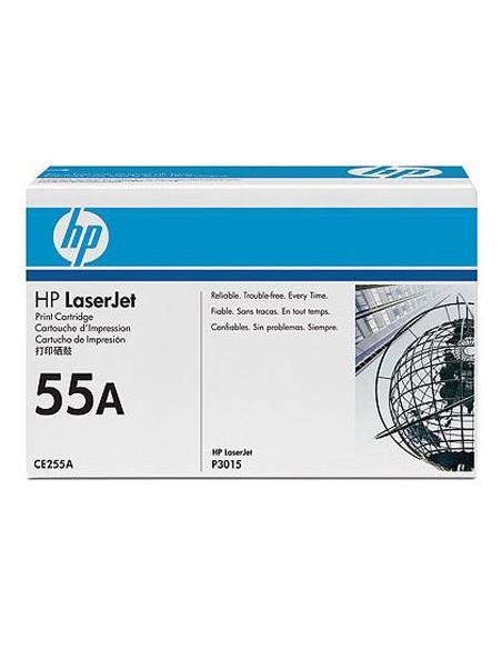 Toner hp 55a negro -6000pag- p3015x