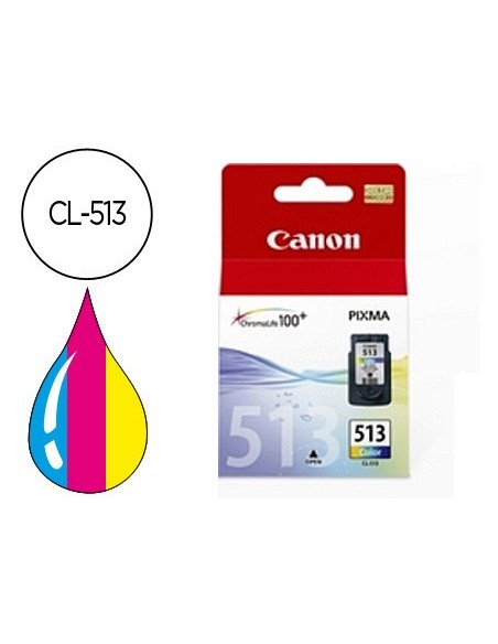 Ink-jet canon cl-513 color pixma mp240/260/480...