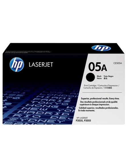 Toner hp 05a laserjet ce505a negro 2.300 pag