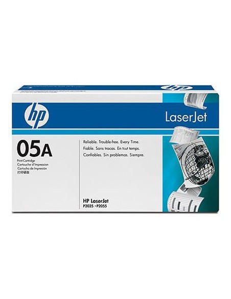 Toner hp 05a laserjet ce505a negro 2.300 pag