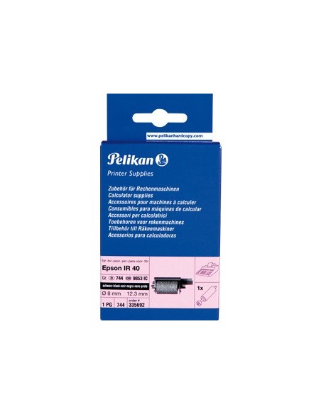 Rodillo entintado pelikan ir40 negro