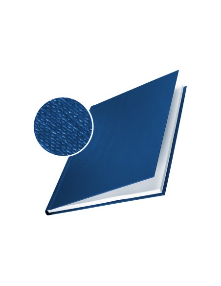 Tapa de encuadernacion channel rigida 73940035 azul lomo 17,5 mm capacidad 175 hojas