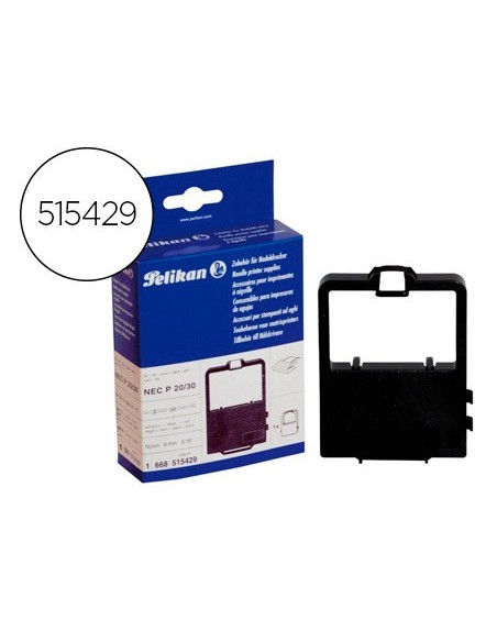 Cinta impresora pelikan para nec p20/30 6681