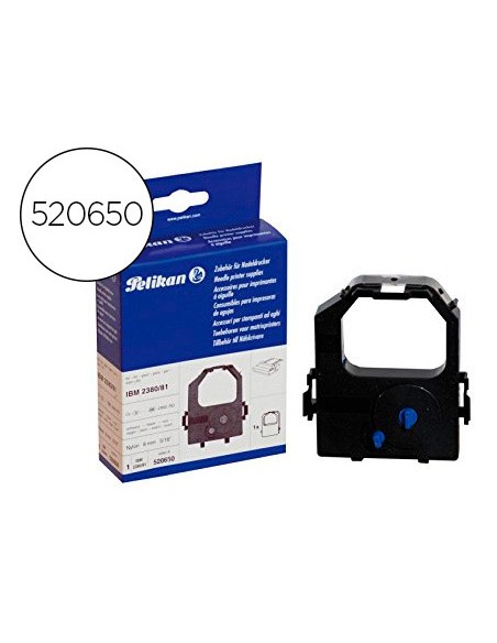 Cinta impresora pelikan para ibm 2380/81 lexmark 2490/91