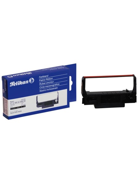 Cinta impresora pelikan para epson erc 30/34 negro/rojo grupo 655