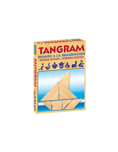 Juegos de mesa falomir tangram de madera