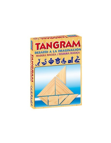 Juegos de mesa falomir tangram de madera