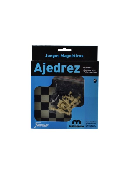 Juegos de mesa ajedrez magnetico 20x16,1x2,2 cm