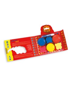 Pintura a dedos giotto be-be