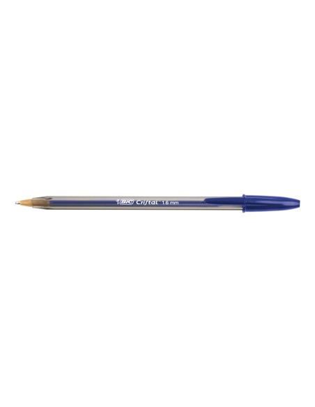 Boligrafo bic cristal x-large tinta azul 1,6 mm