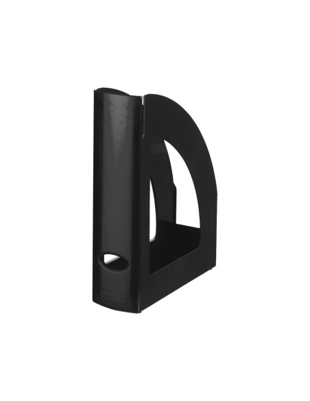 Revistero plastico q-connect negro opaco 100%...