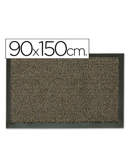 Alfombra paperflow antipolvo gris basic 90x150 cm