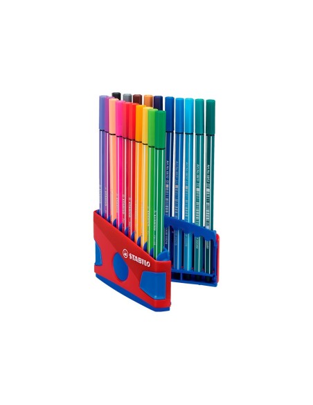 Rotulador stabilo punta de fibra pen 68 color...