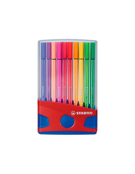 Rotulador stabilo punta de fibra pen 68 color...