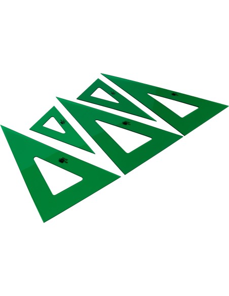 Cartabon liderpapel 25 cm acrilico verde