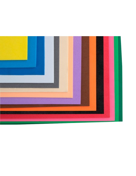Goma eva liderpapel 50x70cm 60g/m2 espesor 1.5mm verde