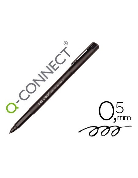 Rotulador q-connect retroproyeccion punta fibra...