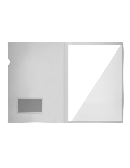 Carpeta liderpapel dossier a4 uñero transparente