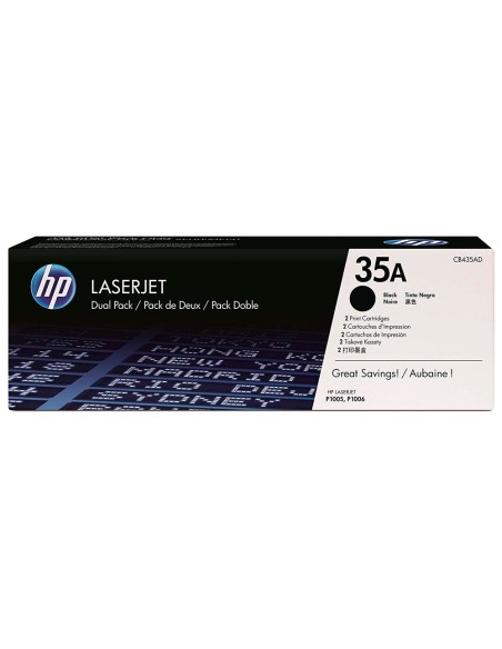 Toner hp laserjet p1005/1006 negro -1.500 pag.- 35a