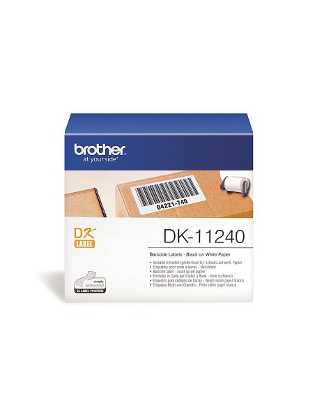 Etiqueta brother dk11240 para impresoras de etiquetas ql-multiproposito- 102x51mm 600 etiquetas-