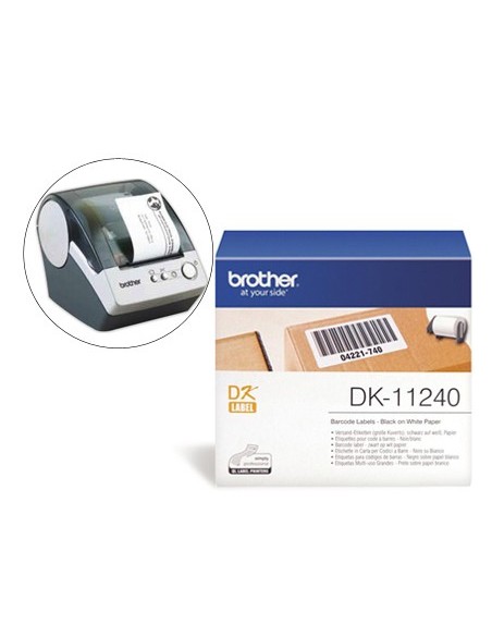 Etiqueta brother dk11240 para impresoras de...