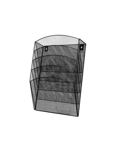 Expositor mural q-connect de pared 5 bandejas...