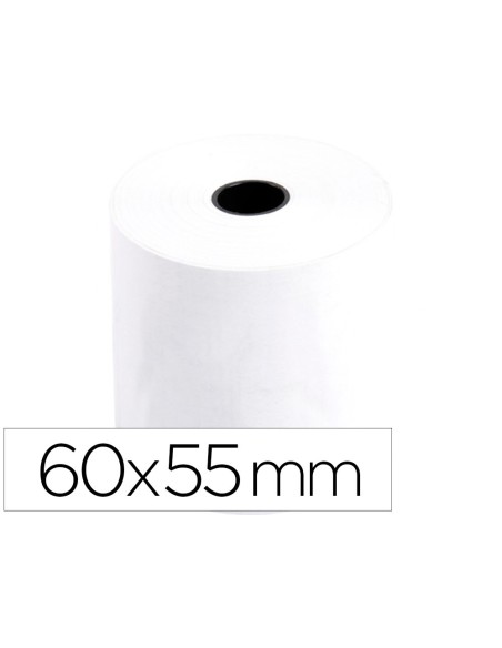 Rollo sumadora q-connect termico 60 mm ancho x...